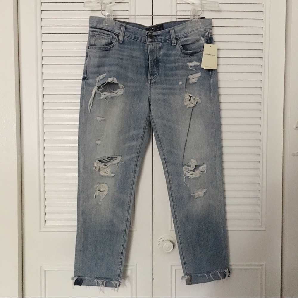 NWT Lucky Brand Sienna slim boyfriend jean